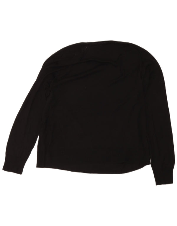 Zara Pull col bateau pour femme UK 18 XL Noir