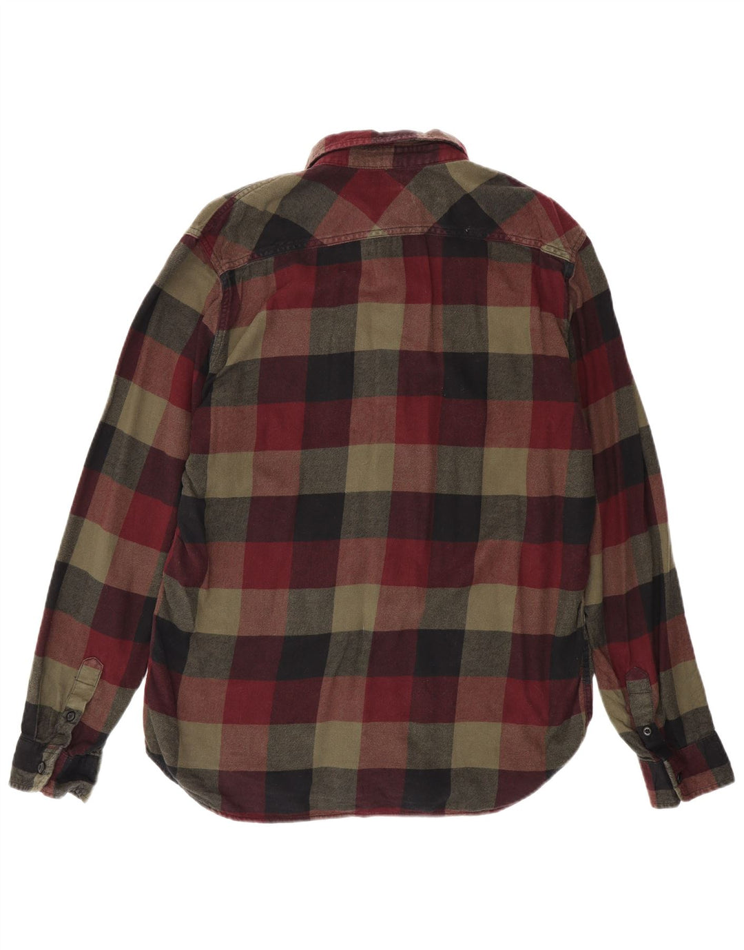 Vans Chemise en flanelle coupe ajustée XL en coton à carreaux multicolores pour homme
