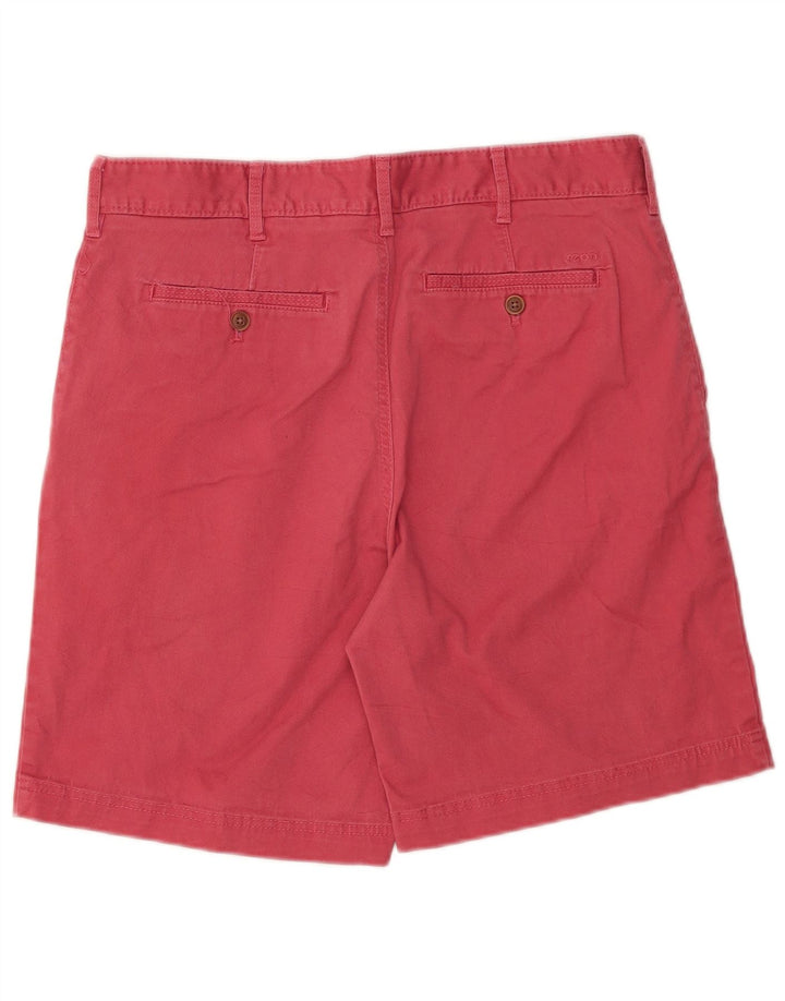 Izod Short Chino Homme Salt Water W34 Grand Rose Coton