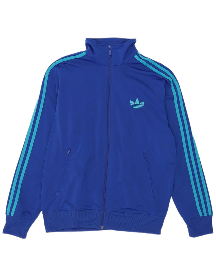 Adidas Veste de survêtement pour homme Grand Bleu Polyester
