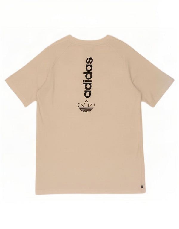 Adidas T-Shirt Graphique Homme Blanc Moyen