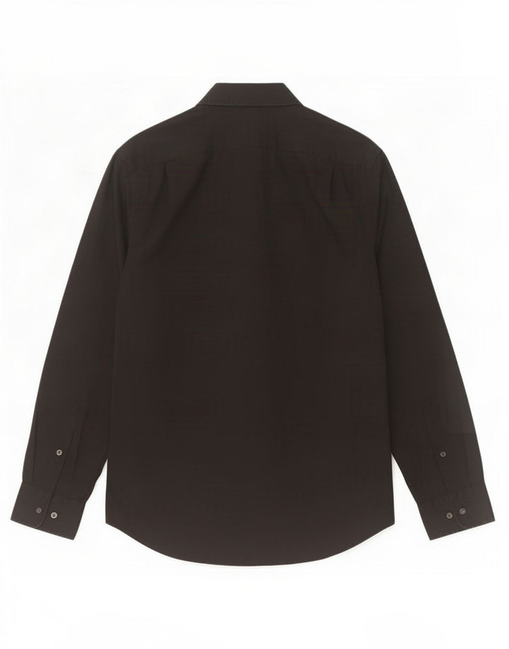 Gap Chemise Coupe Classique Homme Noir Moyen Coton