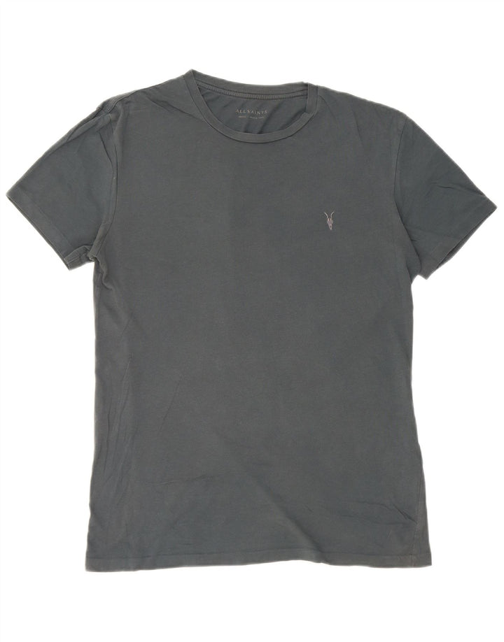 All Saints T-Shirt Homme Petit Gris Coton