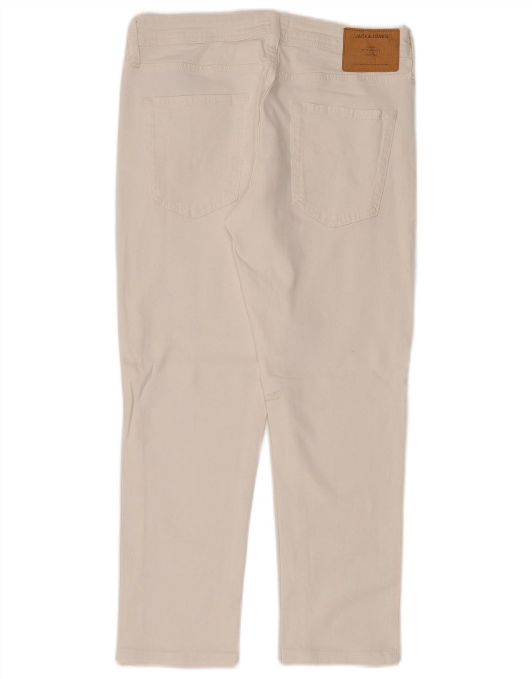 Jack & Jones Jean Slim W30 L26 Homme Blanc Coton