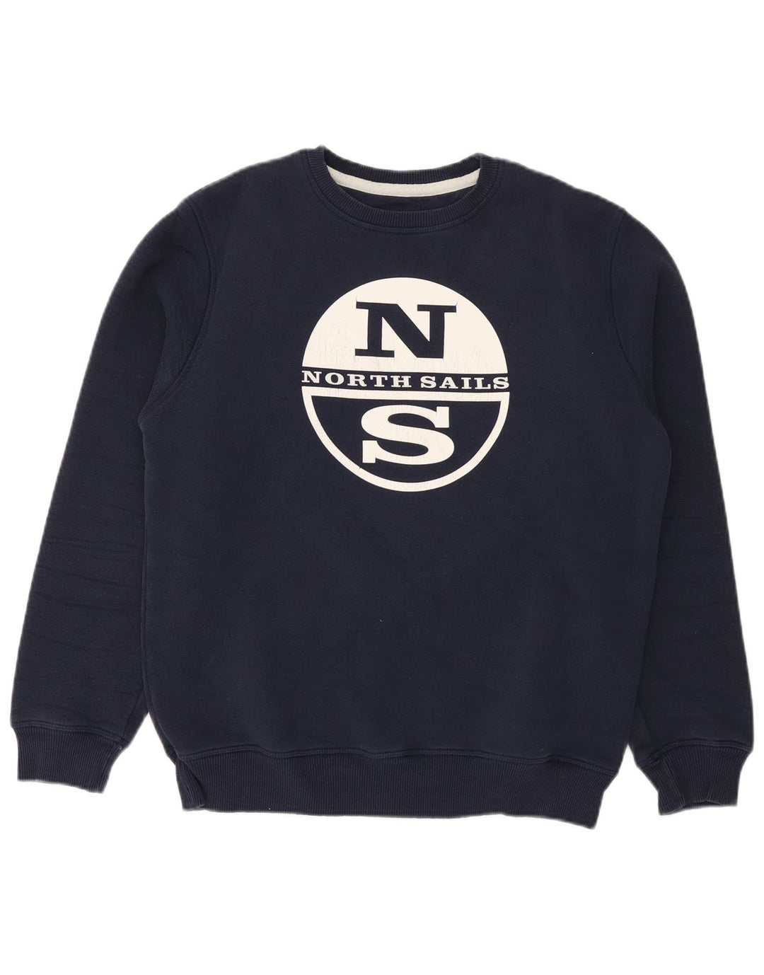 North Sails Sweat-shirt graphique pour homme en coton bleu marine Taille S