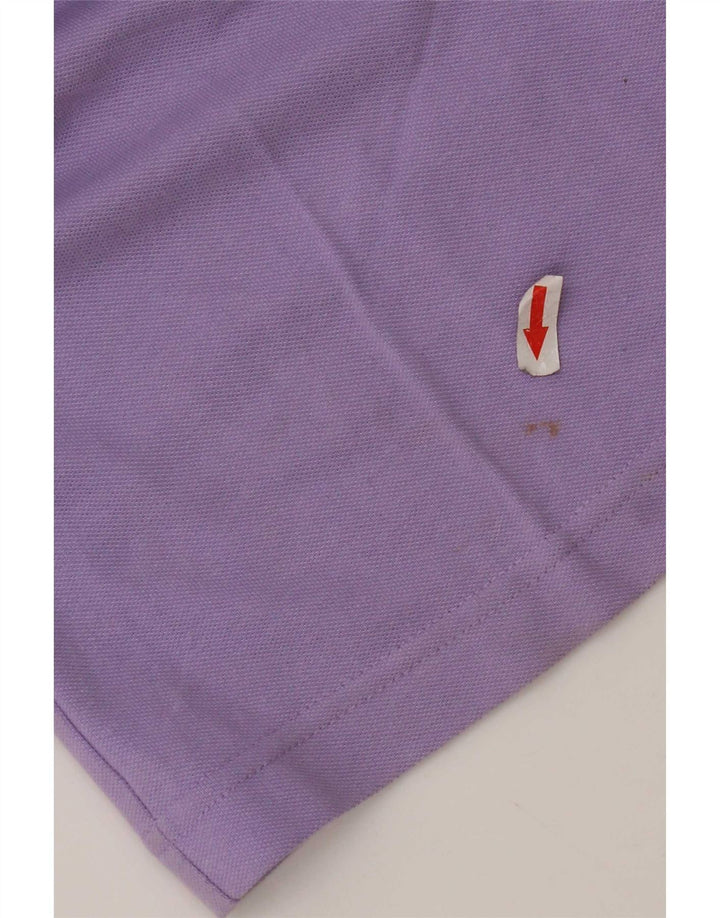 Kappa Polo Homme Violet Moyen Coton