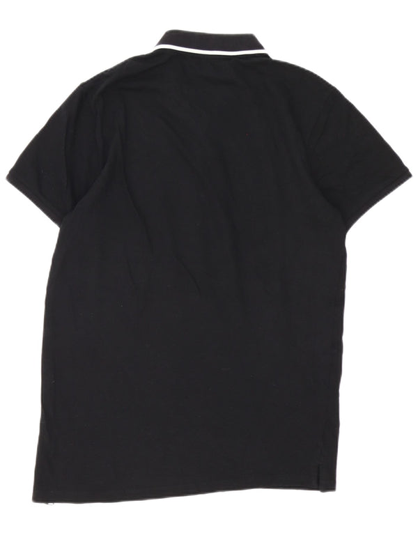 Jack & Jones Polo Homme Noir Moyen Coton
