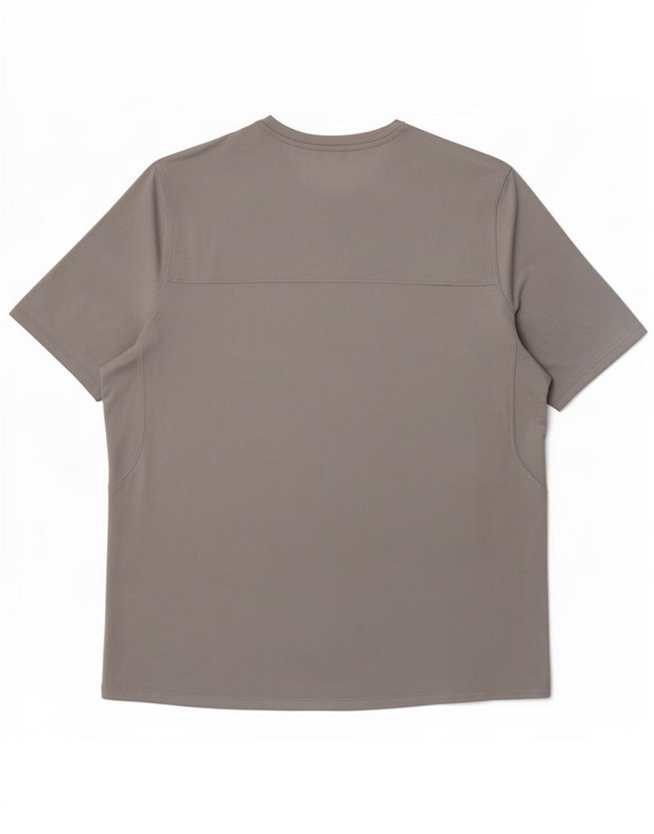 Reebok T-Shirt Homme Haut Large Gris Polyester