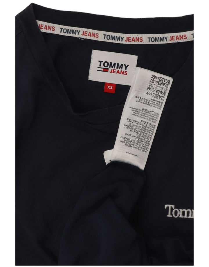 Tommy Hilfiger T-Shirt Homme Top XS Bleu Marine Coton