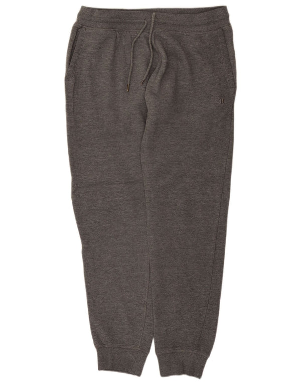 Hurley Pantalon de survêtement pour femme Joggers UK 44 Large Gris Coton