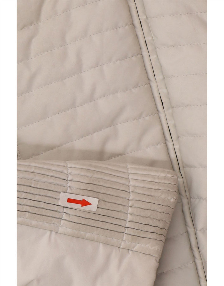Colmar Veste coupe-vent à capuche pour femme IT 44 Medium Blanc Sports