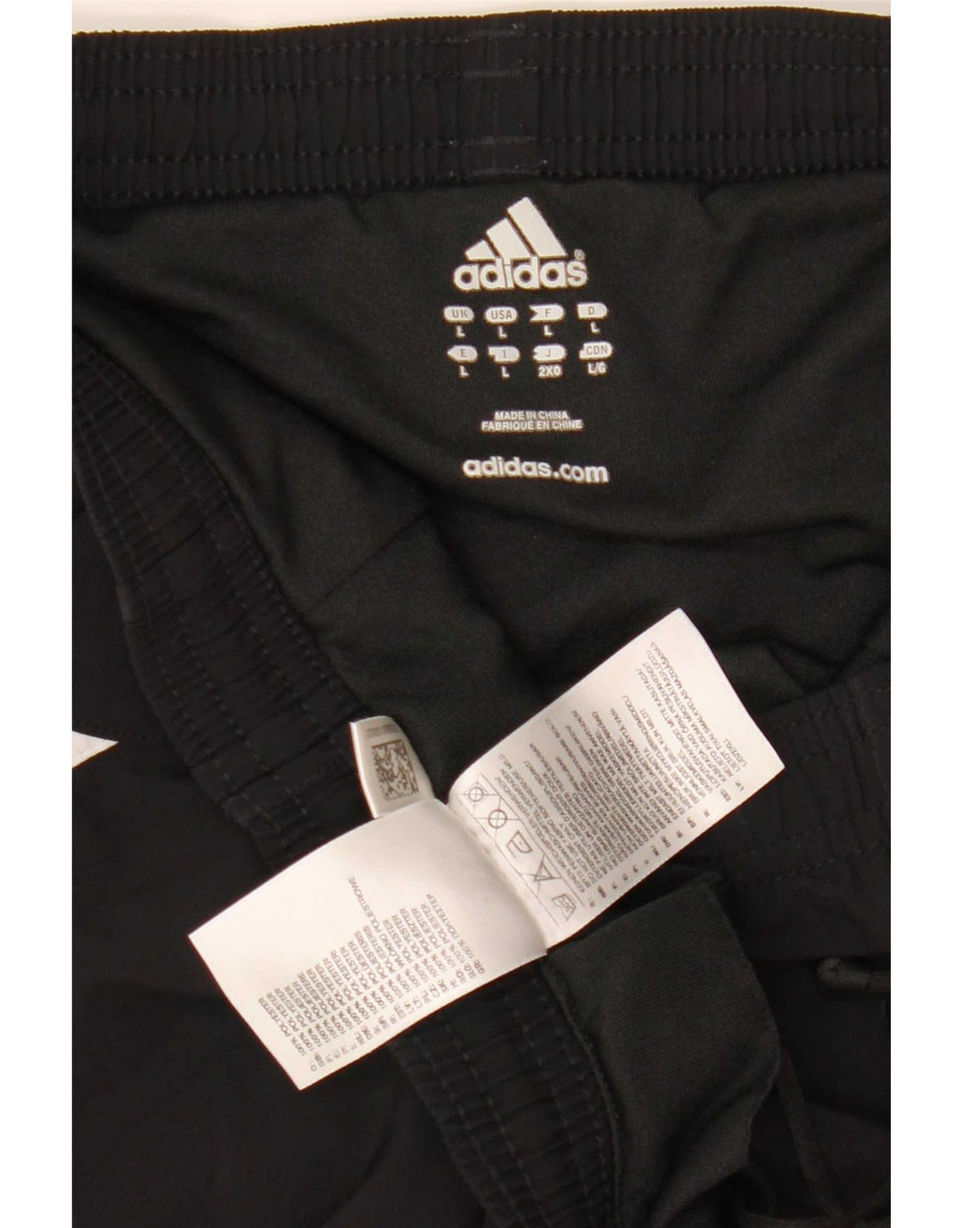 Adidas Short de sport Climalite pour homme, grand, noir, polyester