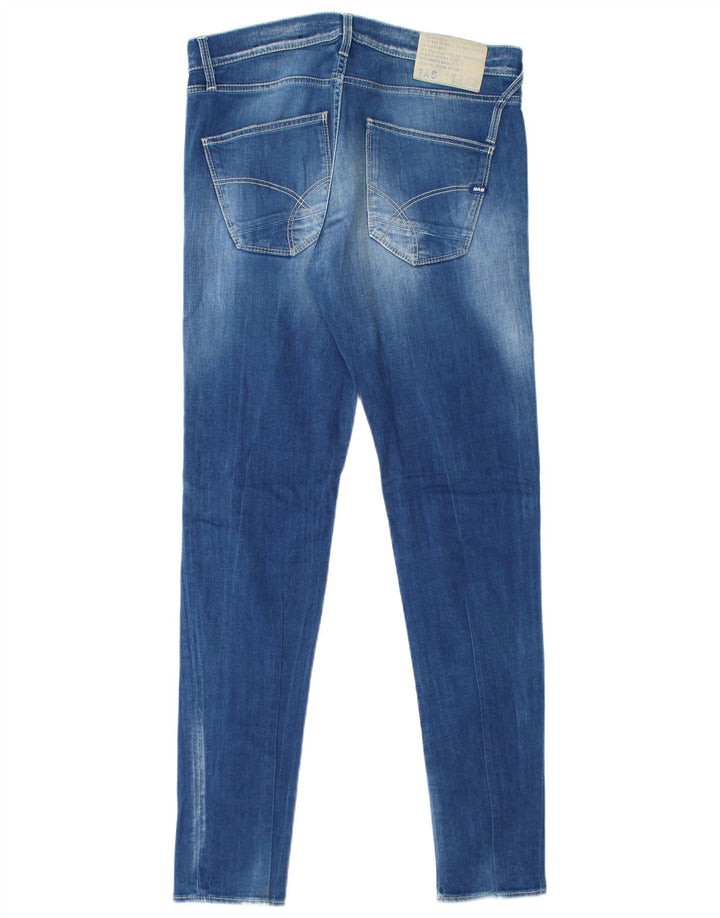 Gas Jean Slim Homme W32 L34 Bleu Coton
