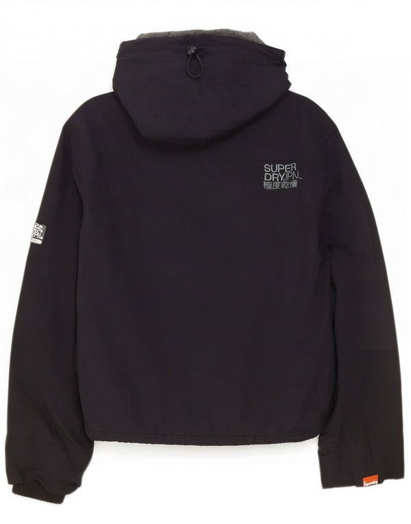 Superdry Veste coupe-vent graphique The Windcheater pour homme UK 40 Large Noir