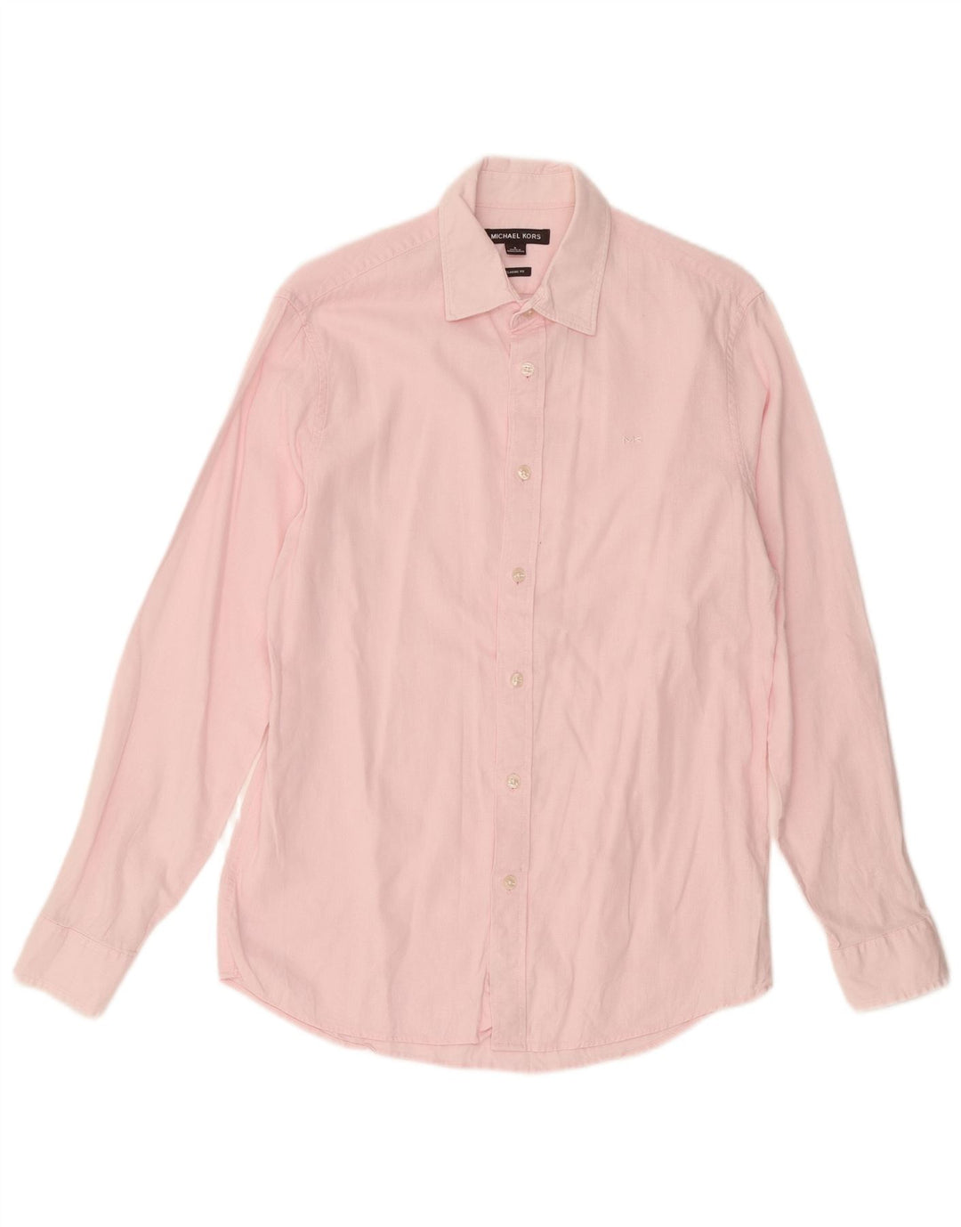MICHAEL KORS Chemise Coupe Classique Homme Petit Lin Rose