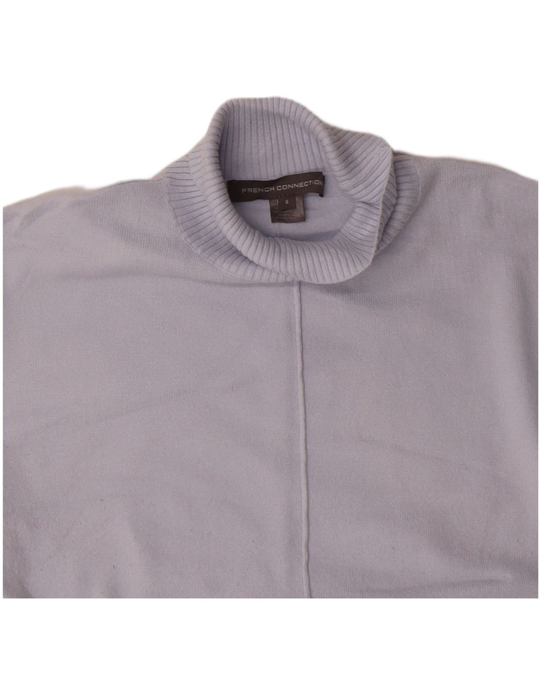 FRENCH CONNECTION Pull col roulé pour femme UK 10 Petit Violet