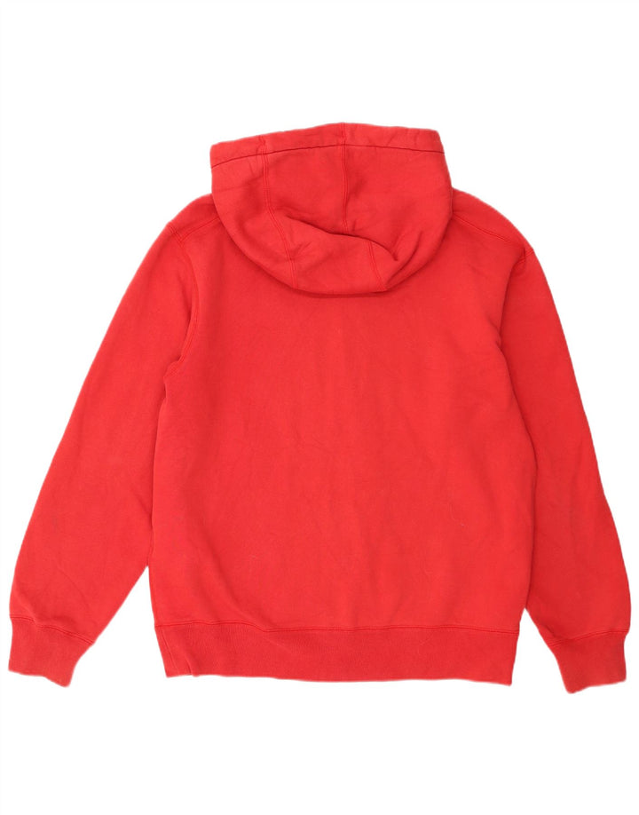 Nike Pull à capuche zippé en coton rouge moyen pour homme