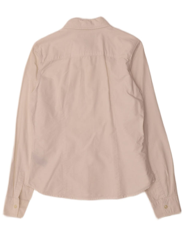 Polo Ralph Lauren Chemise Femme UK 16 Grand Coton Blanc
