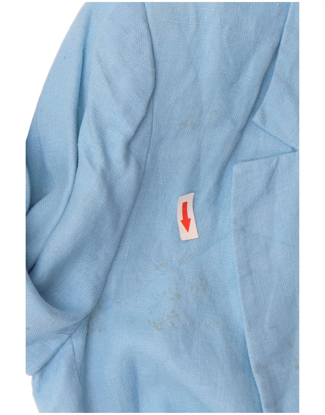 Zara Veste Blazer Ouverte Femme UK 18 XL Bleu