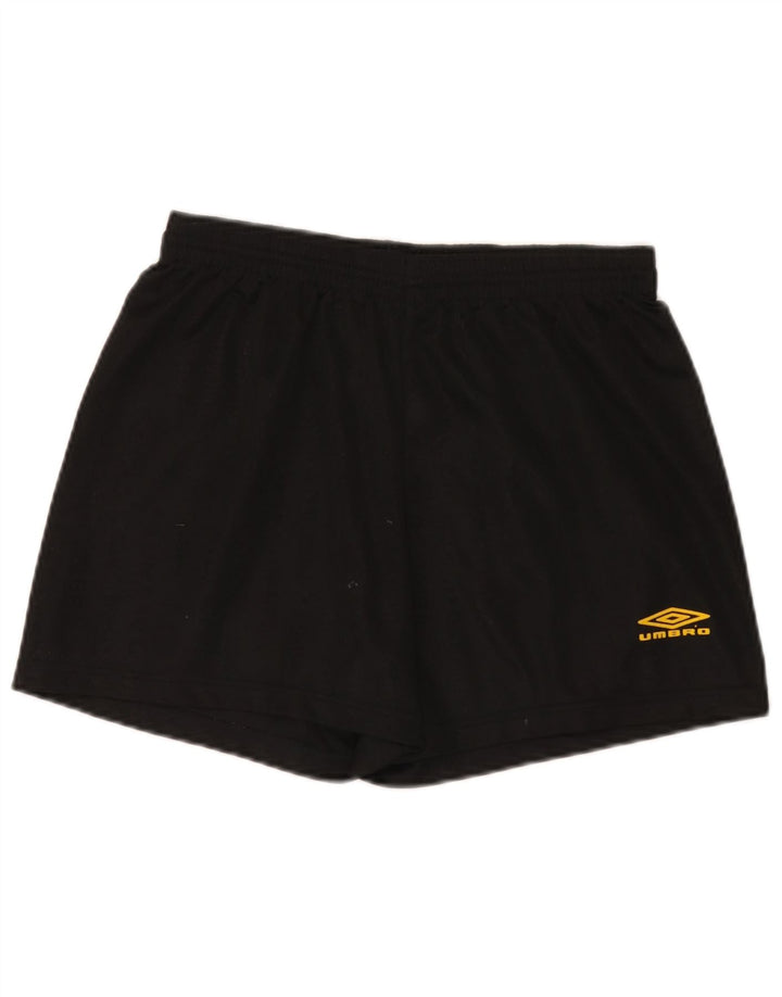 Umbro Short de Sport Homme Noir Moyen Polyester