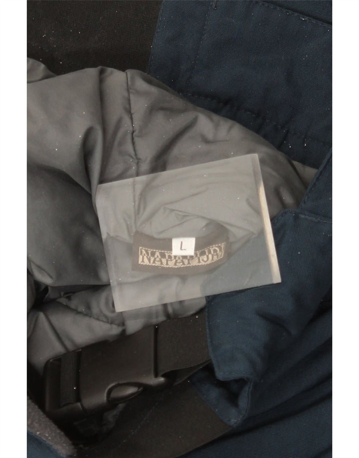 NAPAPIJRI Pantalon de Ski Salopette Homme Large Bleu Marine