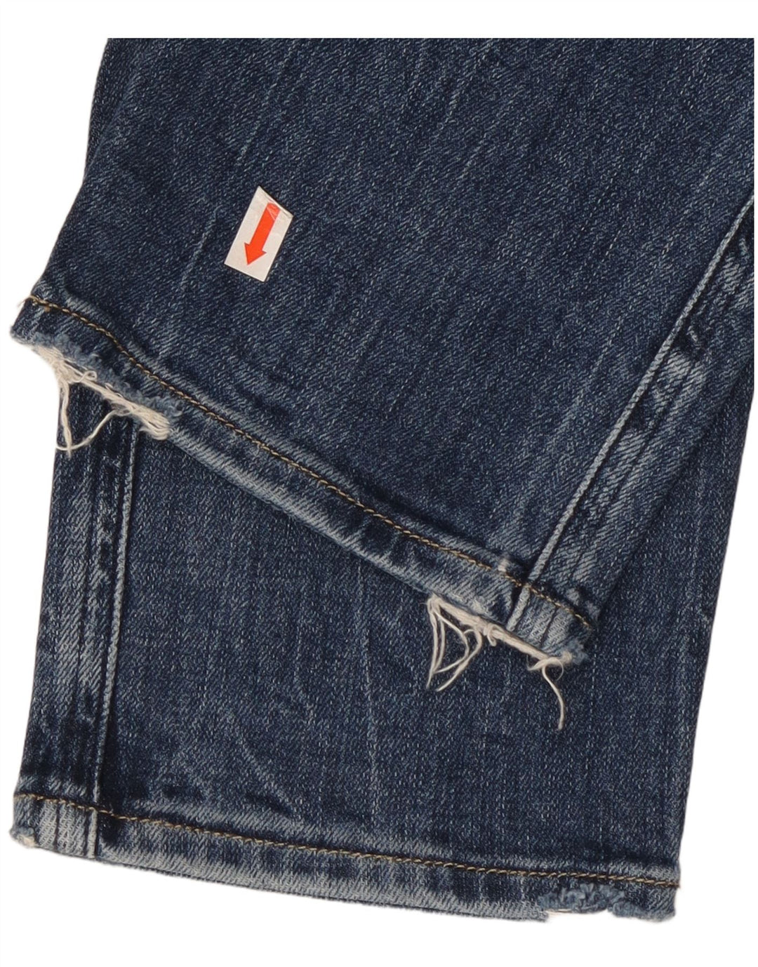 REPLAY Femme Anbass Jean Slim Effet Déchiré W30 L31 Bleu