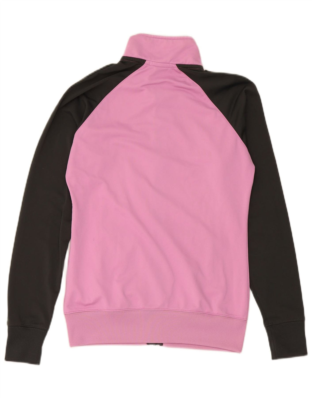 NIKE Veste de survêtement pour femme UK 10 Petit Rose Colorblock Polyester