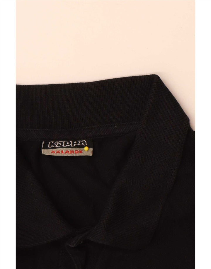 Kappa Polo Homme 2XL Noir Coton