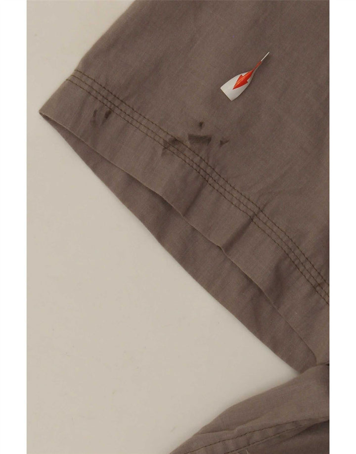 Levi's Chemise à Manches Courtes Homme Coupe Standard Large Gris Coton