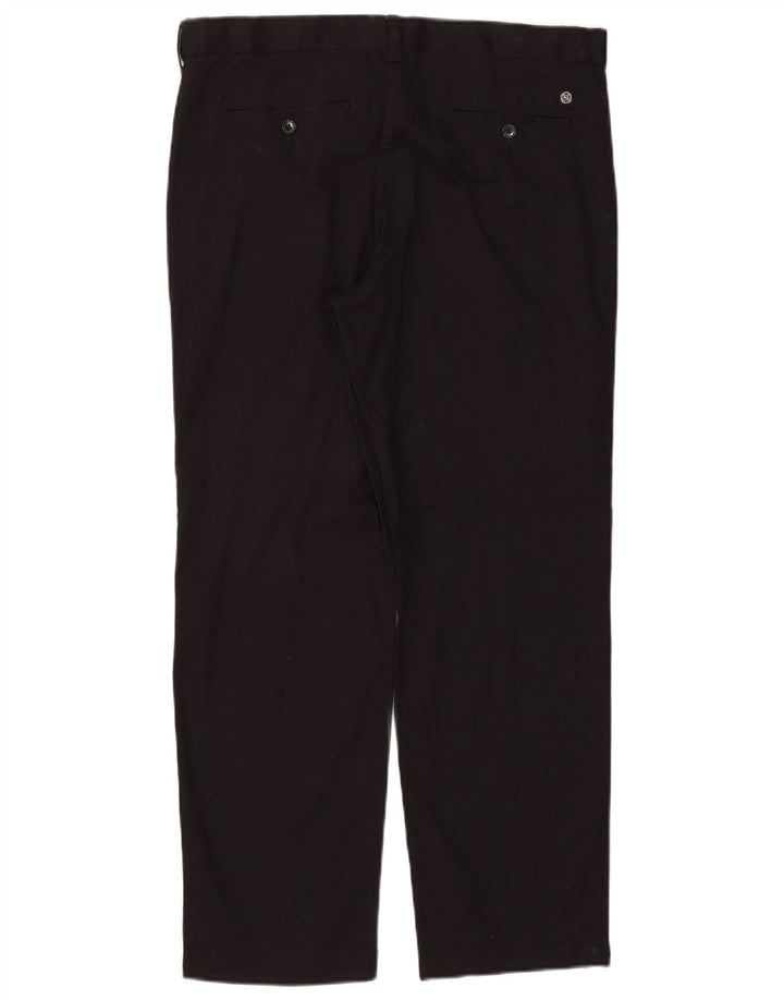 Marks & Spencer Pantalon Chino Droit Heritage Homme W36 L29 Coton Noir