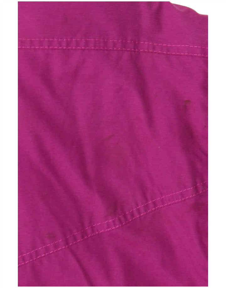 Brugi Veste matelassée à capuche pour homme IT 48 Violet moyen Polyester colour block