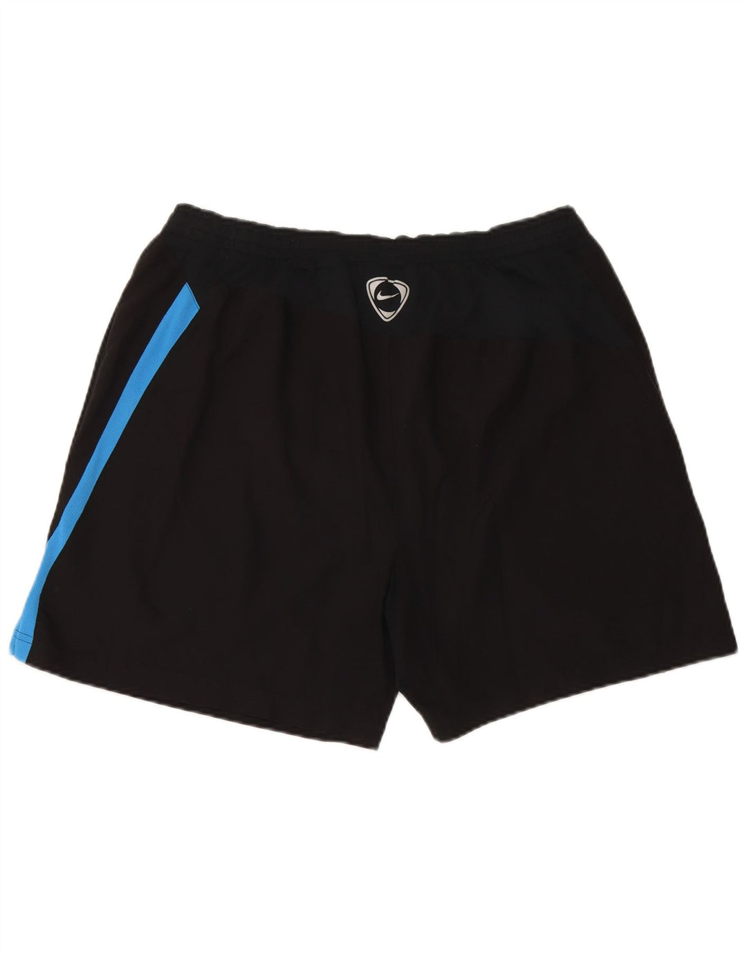 Nike Short de sport pour homme en polyester color block noir moyen