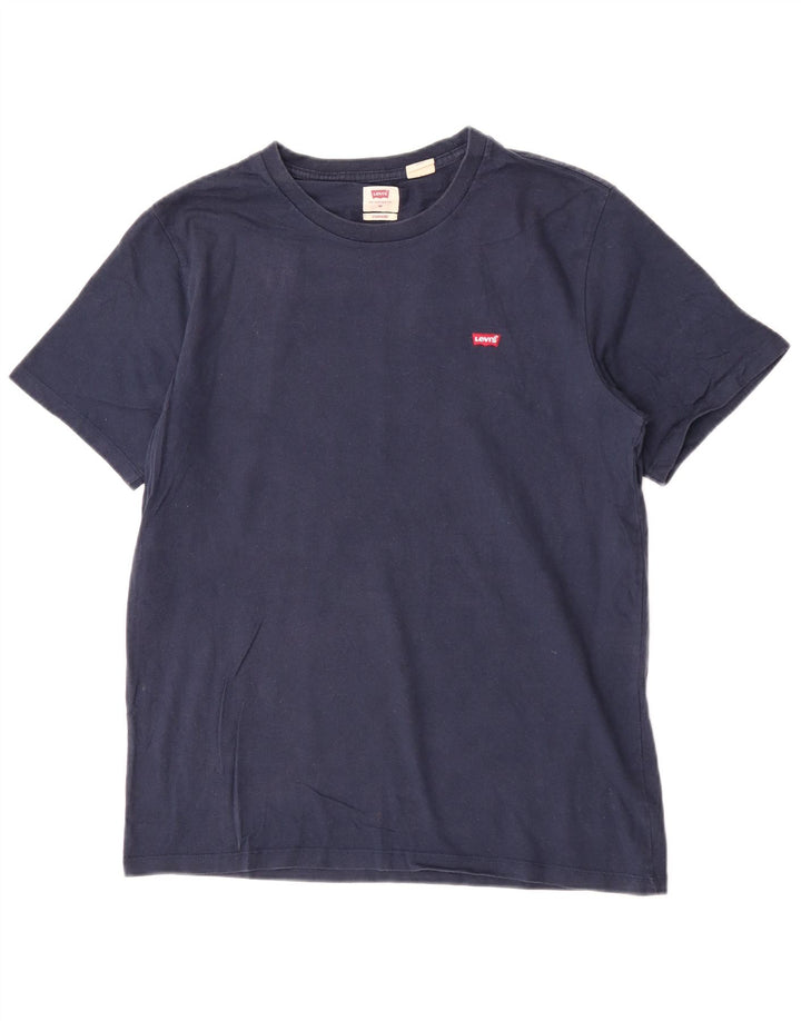 Levi's Tee-Shirt Standard Homme Bleu Marine Moyen