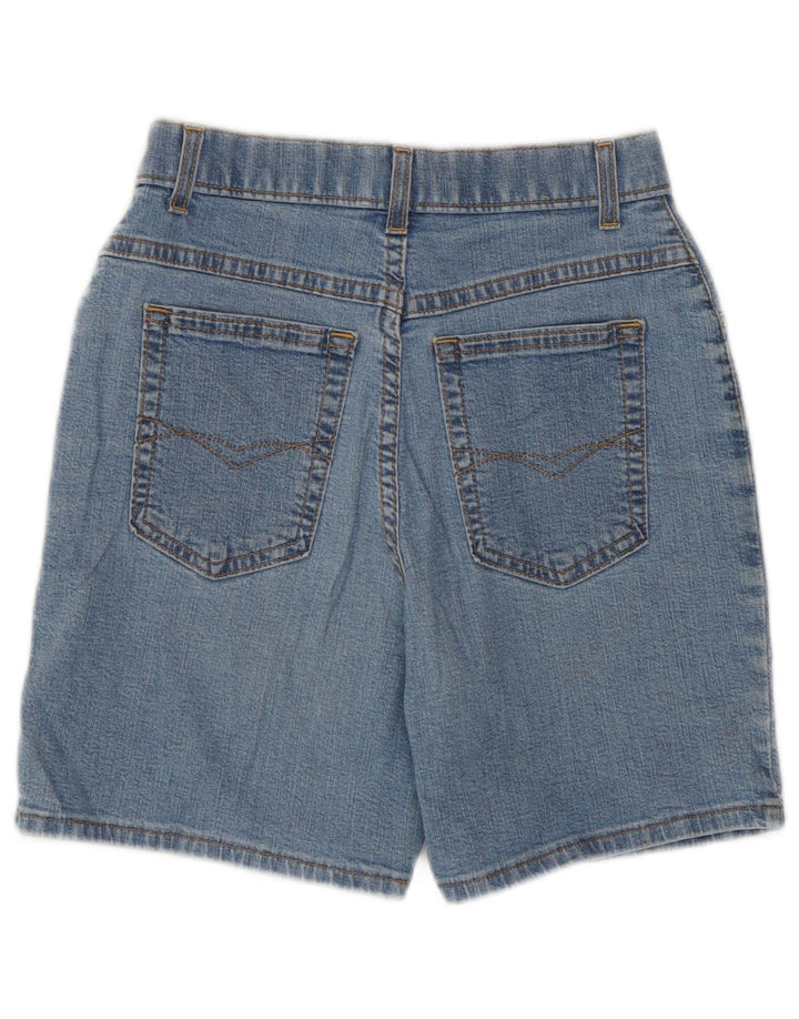 Marks & Spencer Short en jean pour femme UK 8 Small W23 Bleu Coton