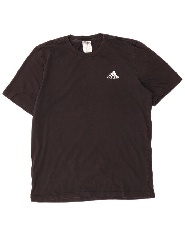 Adidas T-Shirt Homme Haut Noir Moyen Coton