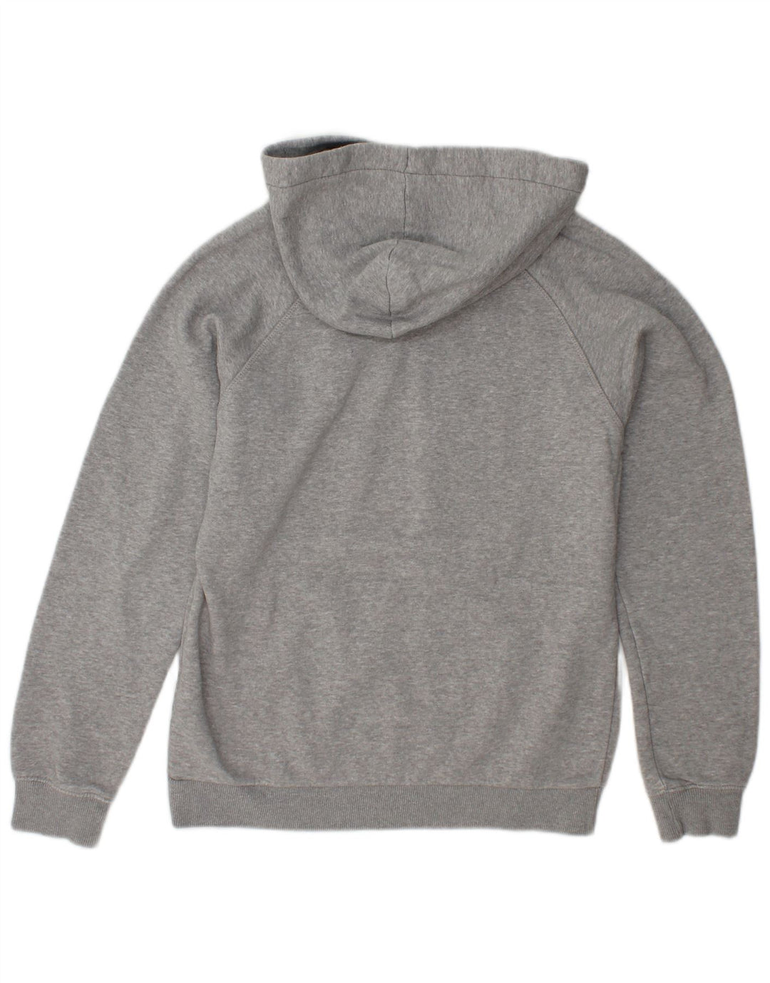 ADIDAS Pull à capuche graphique pour femme UK 10 Petit coton gris