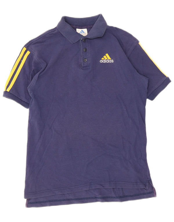 Adidas Polo Garçon 14-15 Ans Grand Bleu