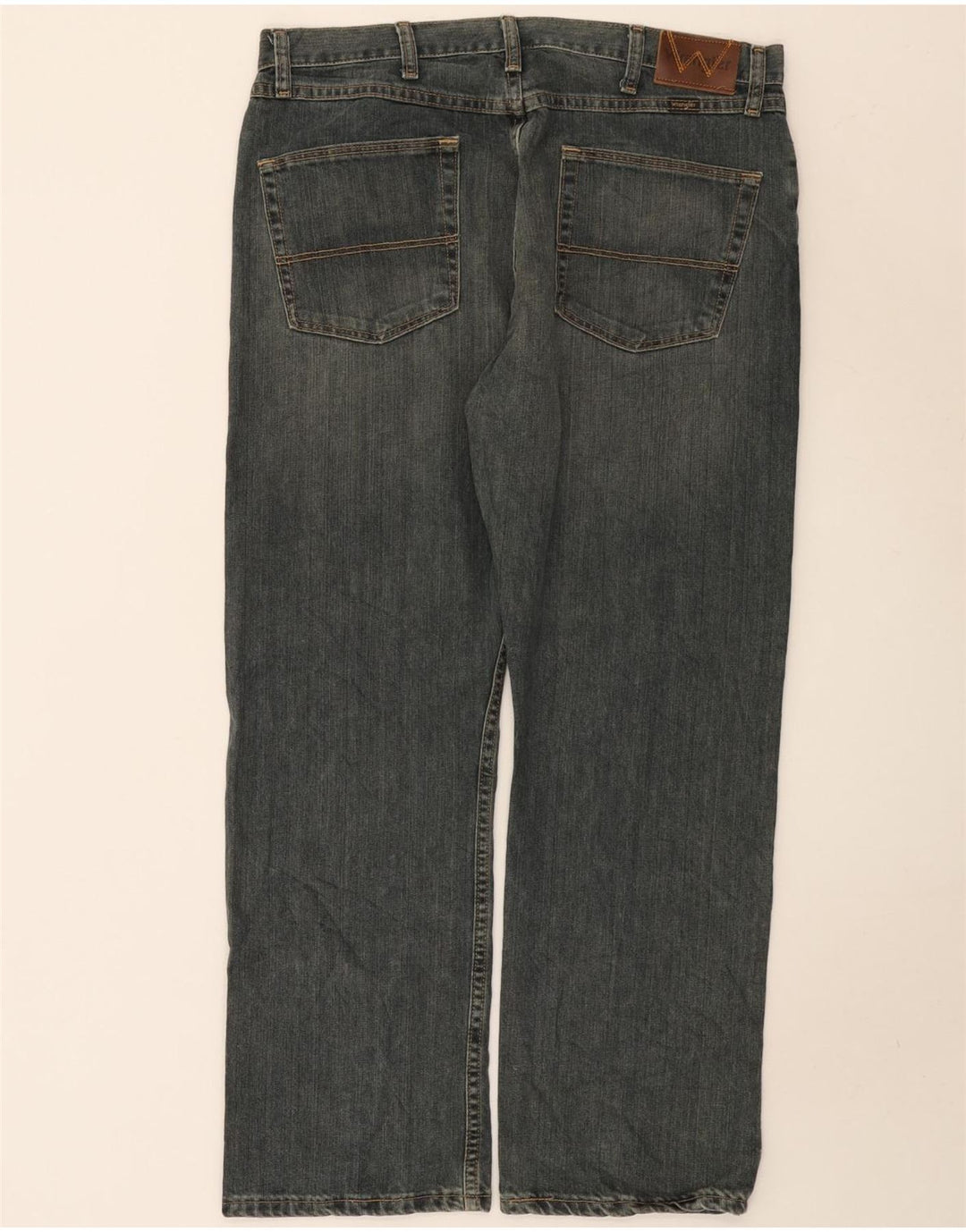 Wrangler Jean droit homme W36 L29 bleu coton