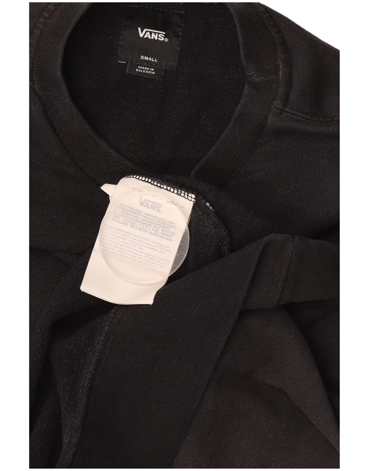 VANS Sweat-shirt graphique pour hommes Petit coton noir