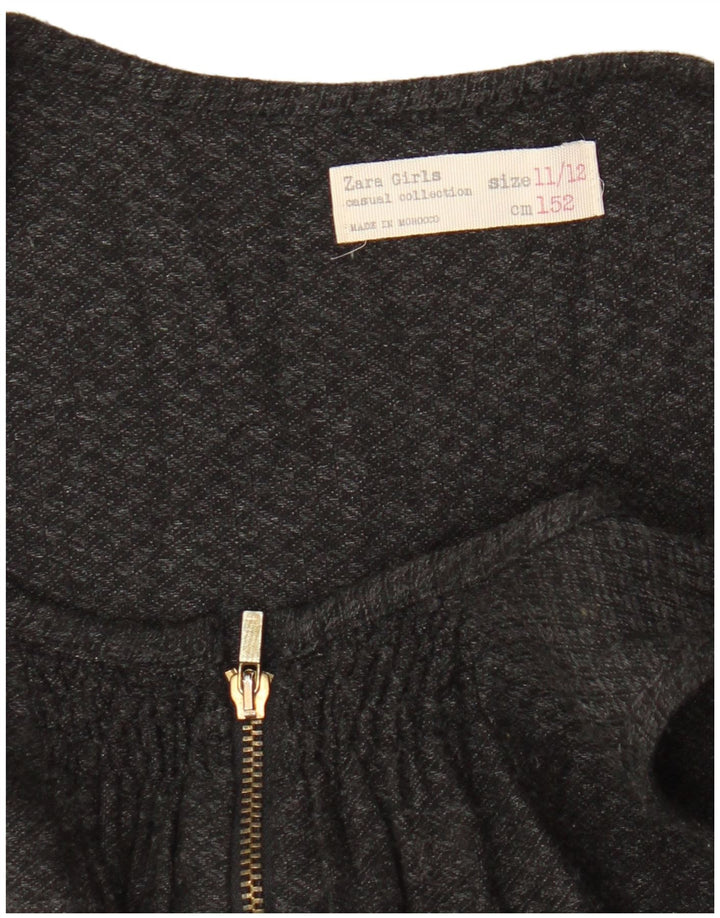 Combishort Sans Manches Fille Zara 11-12 Ans Noir