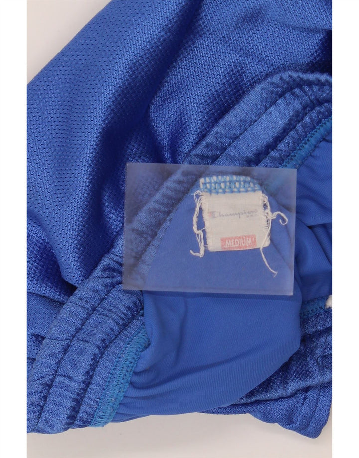 CHAMPION Short de Sport Homme Bleu Moyen Polyamide