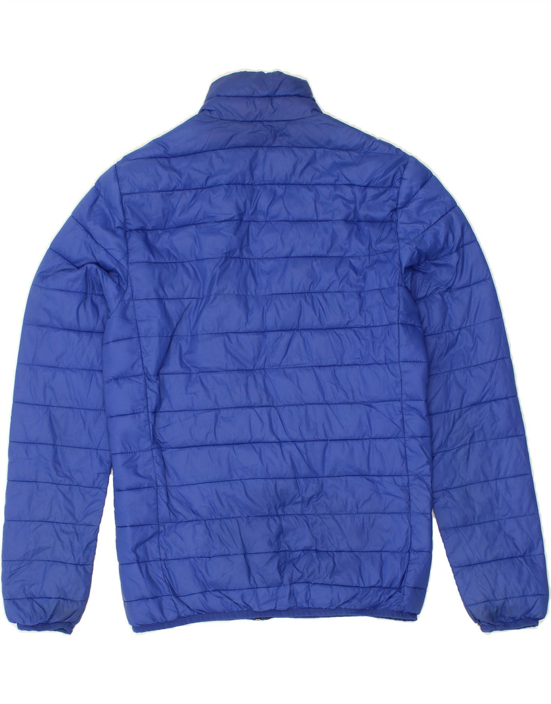 JACK & JONES Mens Padded Jacket UK 36 Small Blue Nylon Vintage Jack & Jones and Second-Hand Jack & Jones from Messina Hembry 