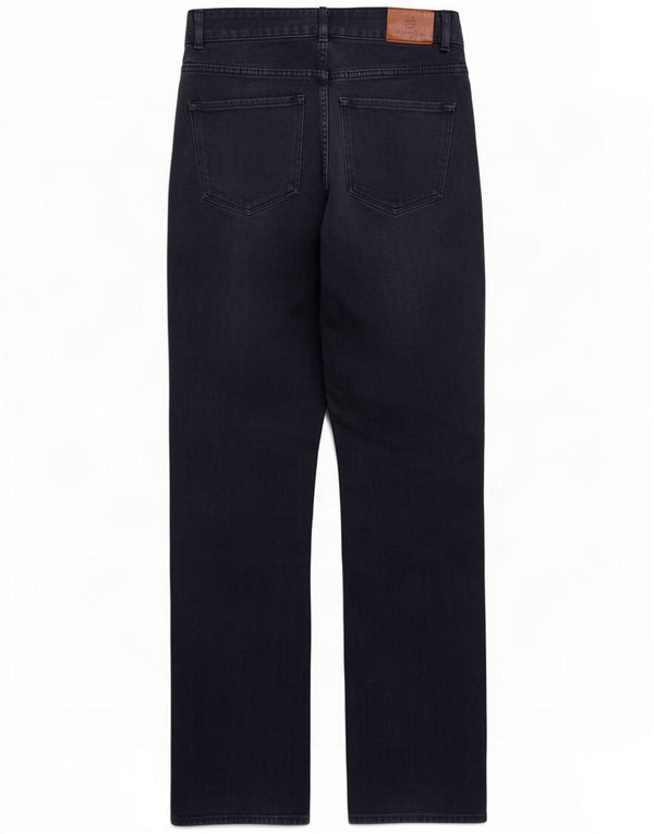 Massimo Dutti Jean droit pour femme EU 38 Small W28 L33 Bleu marine