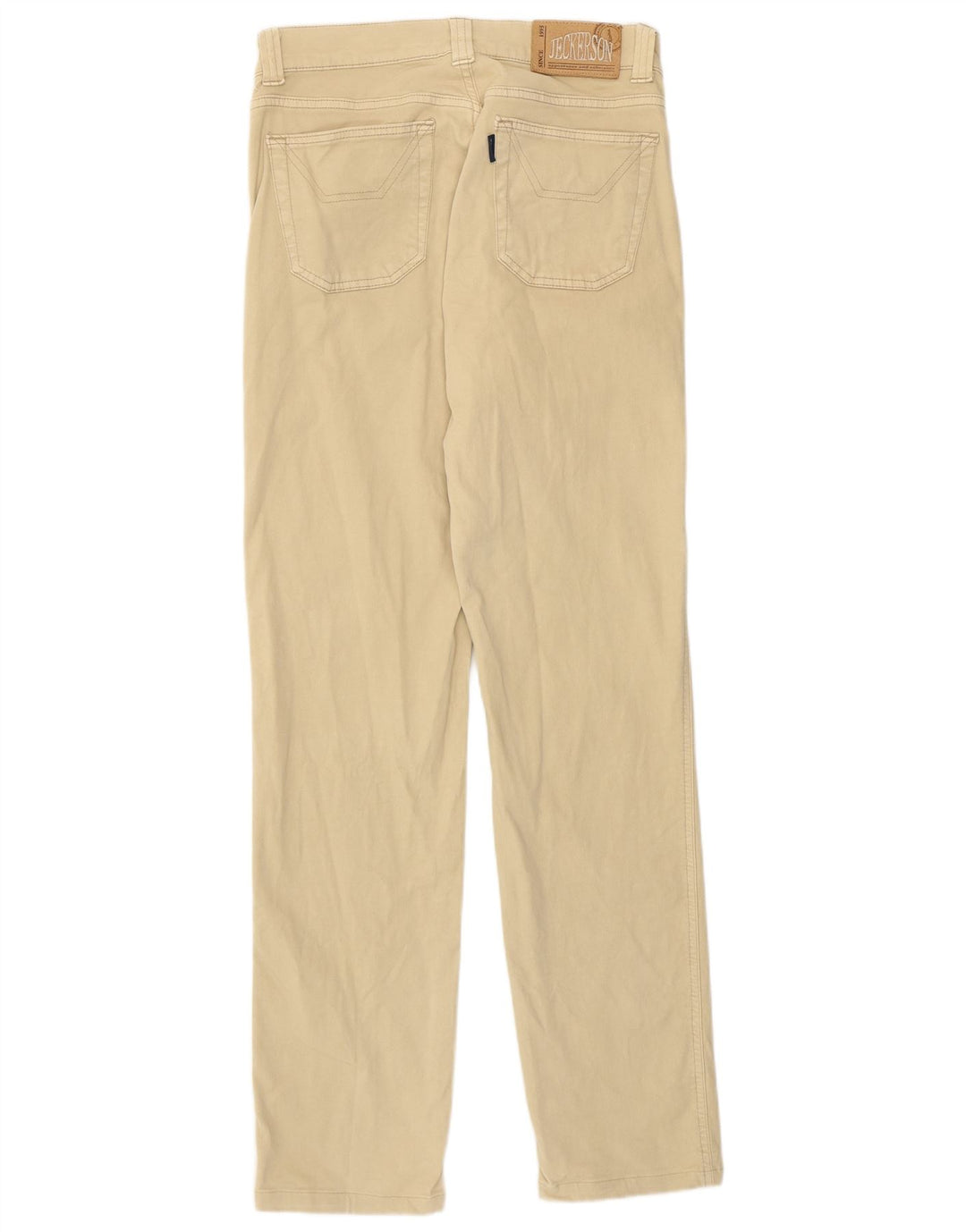 Jeckerson Jean fuselé homme W31 L31 coton beige