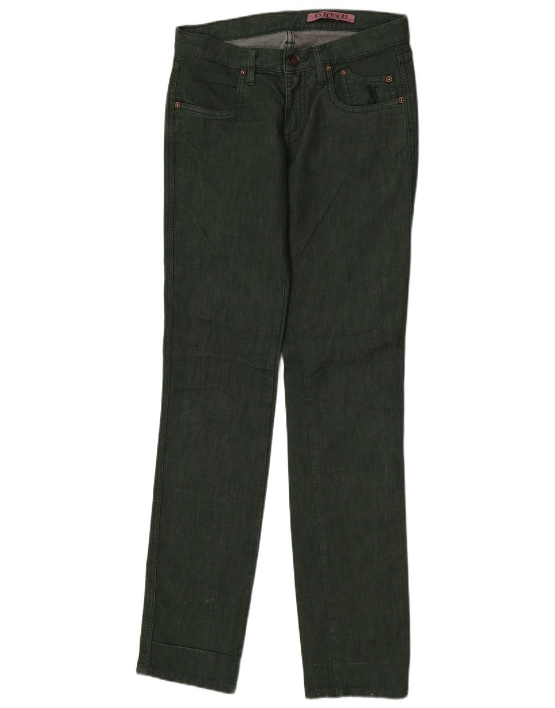 Jeckerson Jean Slim Femme W28 L34 Vert