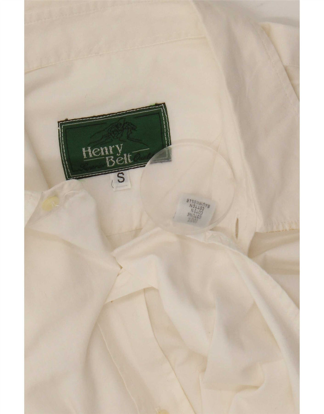 Chemise Homme Vintage Petit Coton Blanc