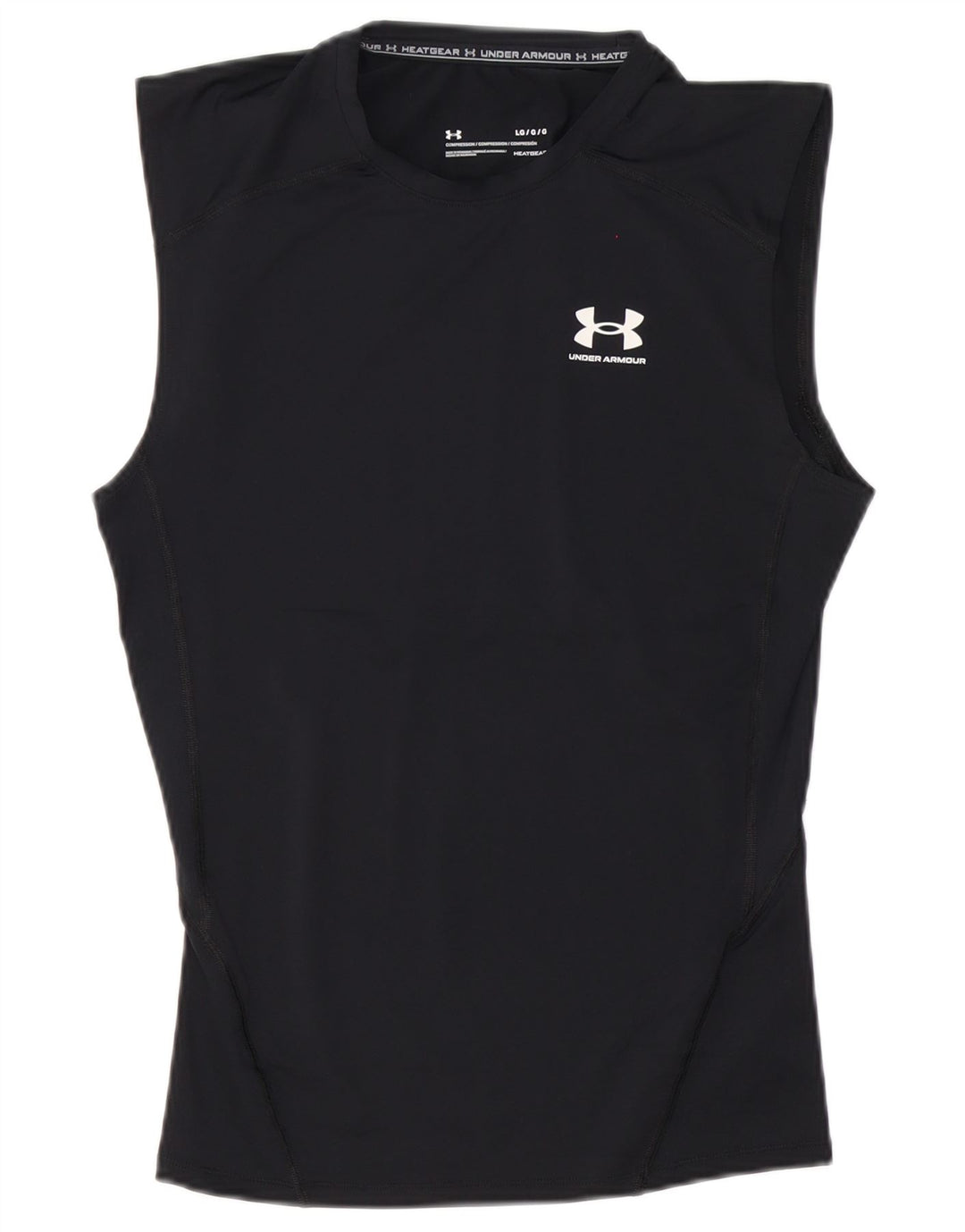 Under Armour Heat Gear Débardeur Homme Large Noir Polyester