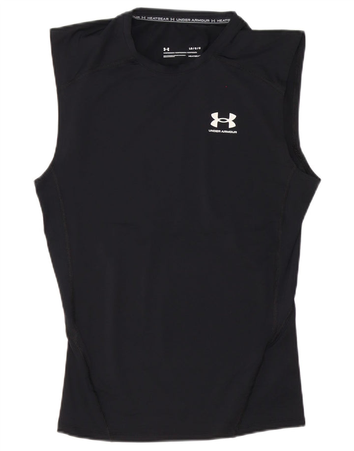 Under Armour Heat Gear Débardeur Homme Large Noir Polyester