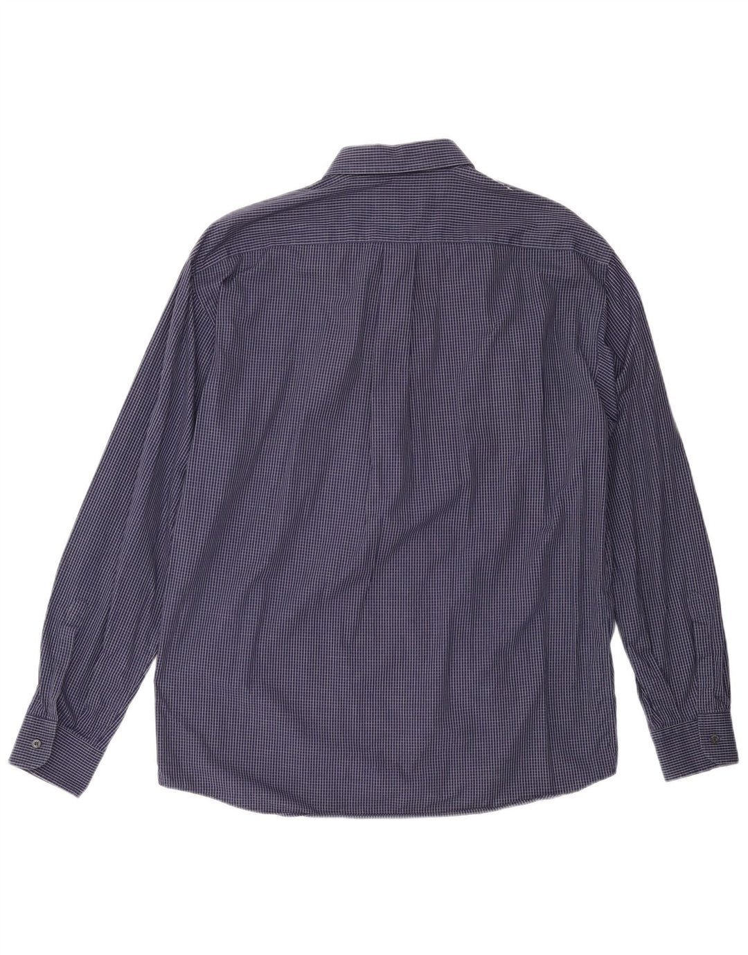 NAVIGARE Chemise Homme Grand Carreau Bleu Marine