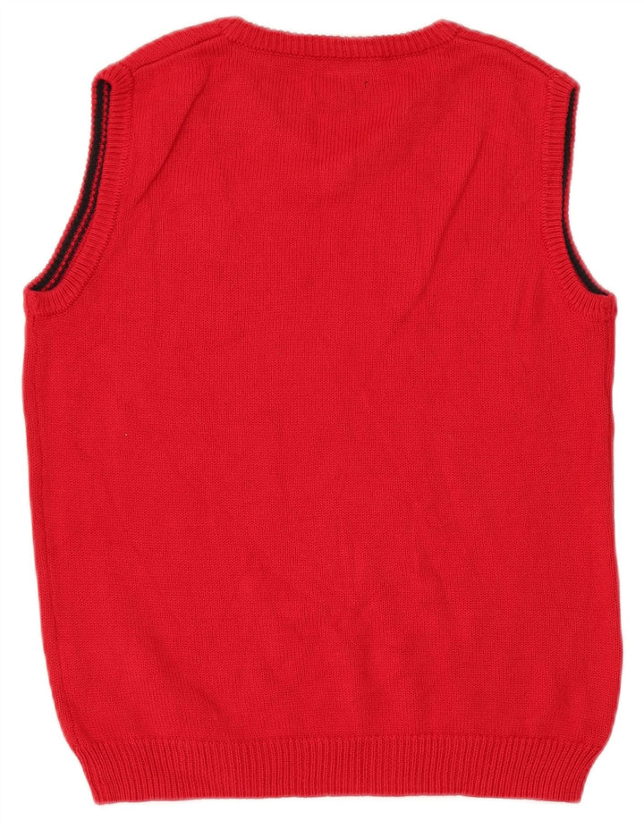 Chaps Débardeur Gilet Garçon 14-15 ans Rouge Coton